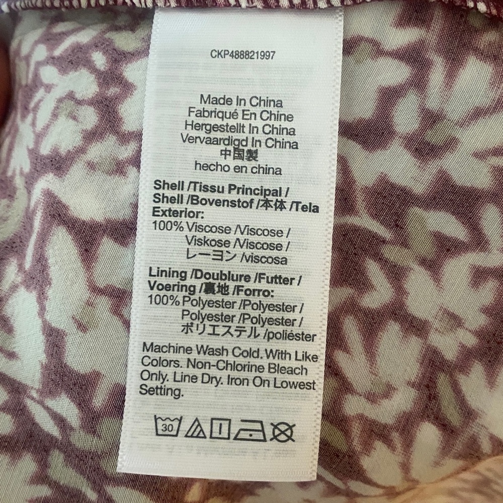 Madewell Ruffled Scoopneck Maxi Dress in Floral NWT - Picture 5 of 6